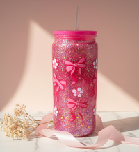 16oz. Bow & Flowers Cup